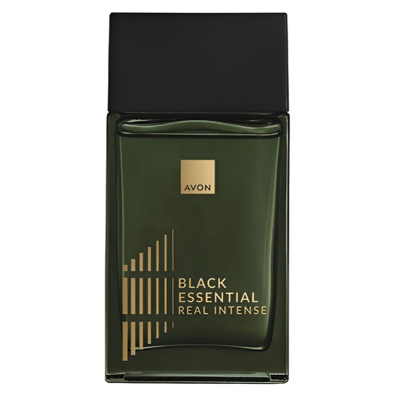 Colônia Black Essential Real Intense 100ml Avon