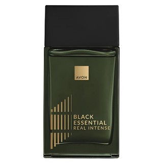Colônia Black Essential Real Intense 100ml Avon