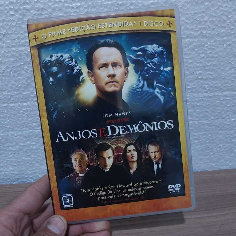 DVD: Anjos e Demônios (2009) Sony Pictures – Suspense/Mistério Internacional Original