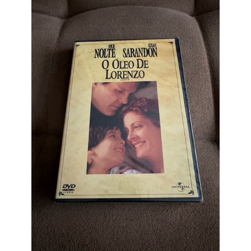 Dvd O Óleo De Lorenzo (lacrado), Com Susan Sarandon e Nick Nolte
