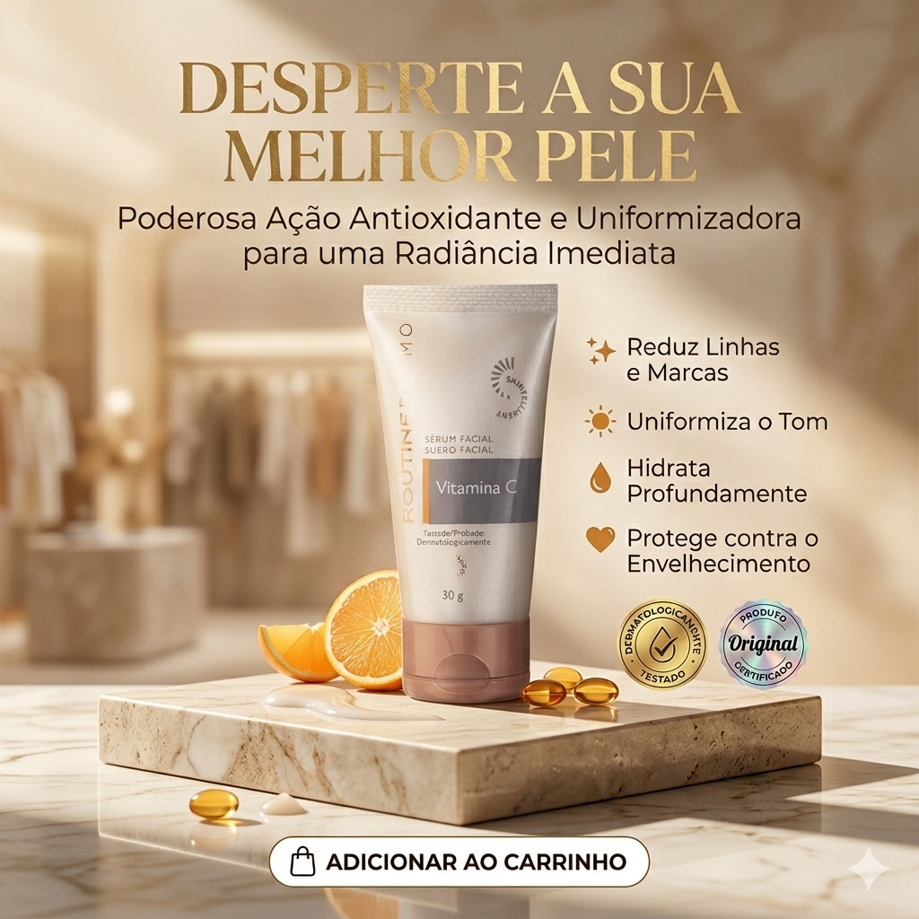 Sérum Antioxidante Vitamina C 30g Routine Dermo Hinode