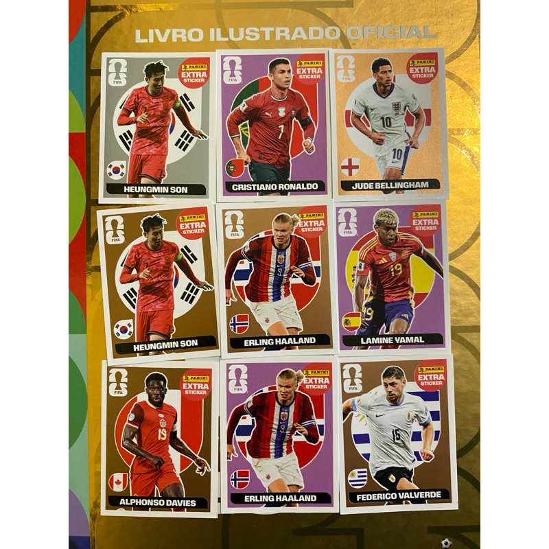 Figurinha Extra Panini Copa do Mundo 2026