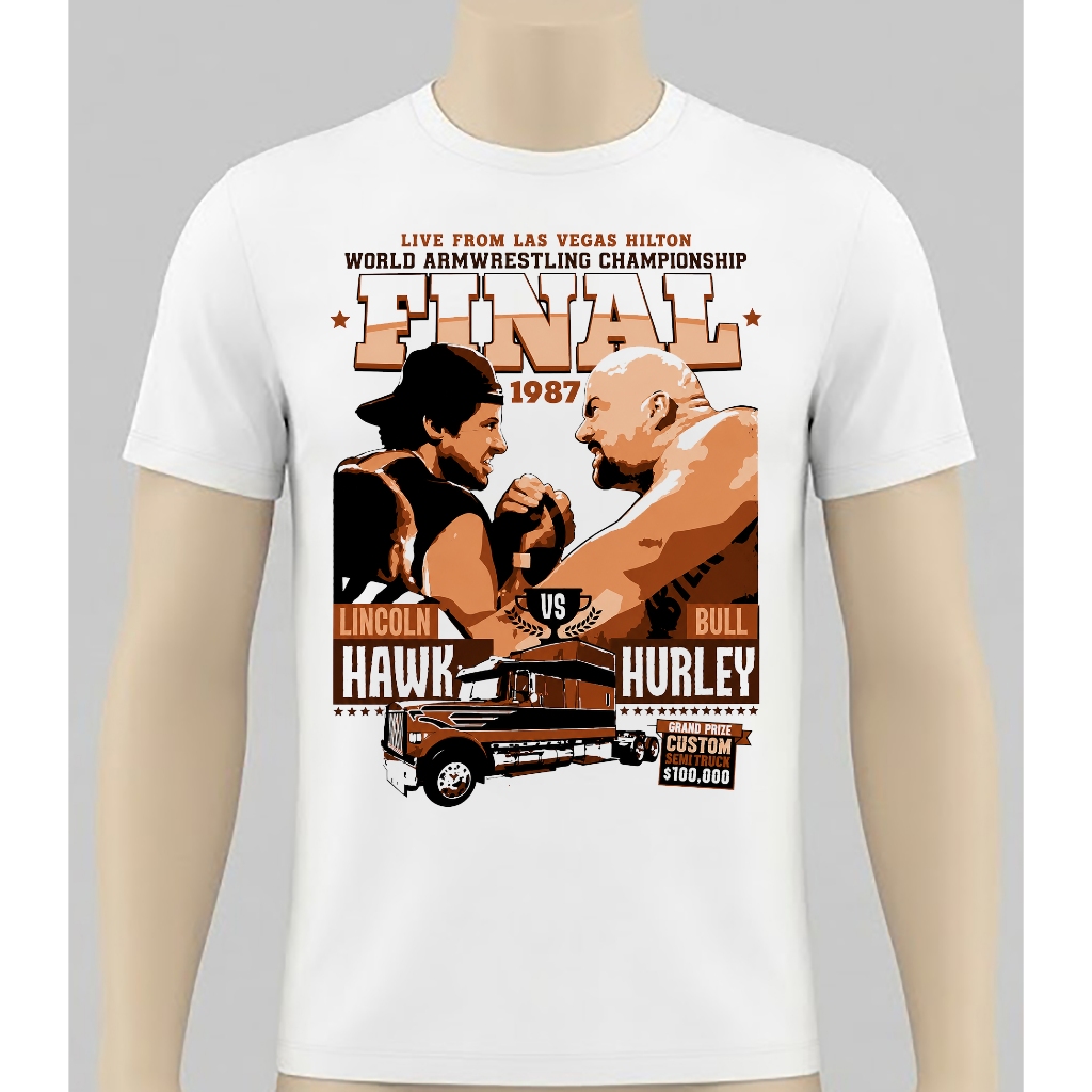Camiseta Falcão - O Campeão dos Campeões Over the Top Lincoln Hawk Sylvester Stallone