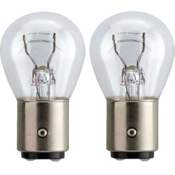 Par de Lâmpadas 2 Polo Automotiva 12V 21W Ré Freio Lanterna