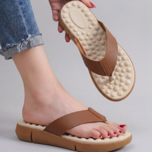 Sandália Para Esporão e Facite Plantar Palmilha Massageadora Muito Leve e Confortável