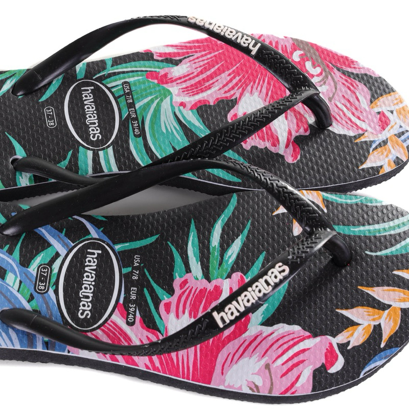 Sandália Havaianas Palm floral