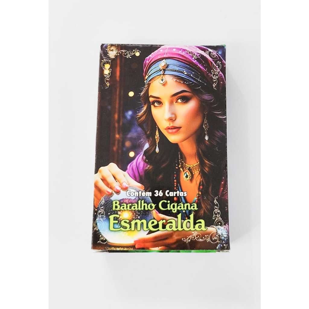 Baralho Cigana Esmeralda 36 cartas