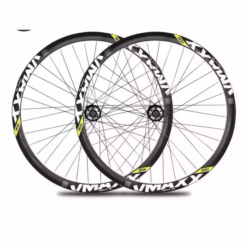 Par roda VMax aro 26 Montado ou Somente aro Vzan SL VMax para freio a disco Cubo de rosca ou Freio V- Brake