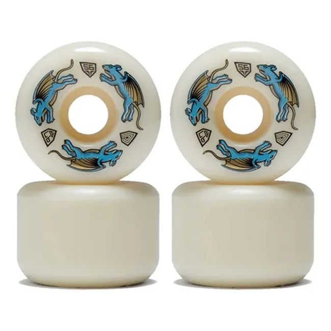 Roda Powell Peralta 56mm 97a Nano Rat Dragon Formula Skate