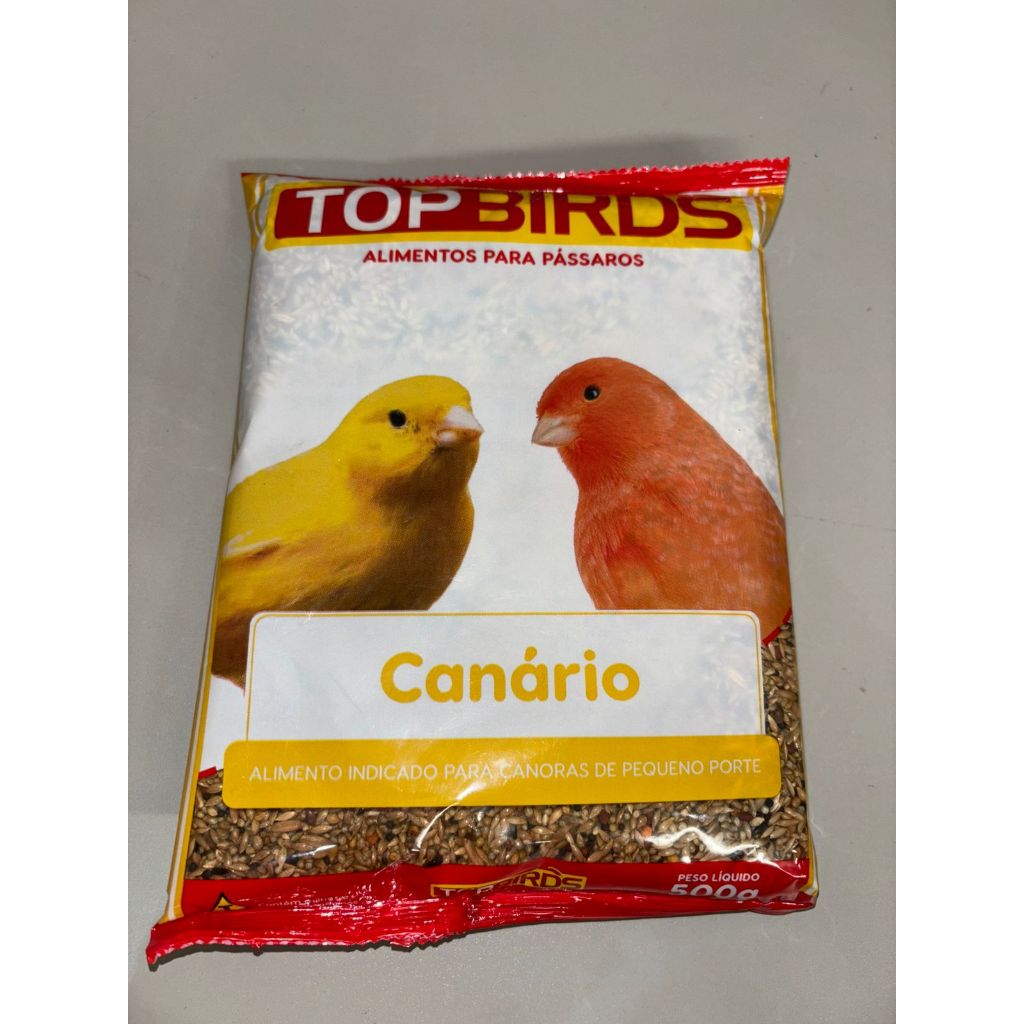 Kit 2 Mistura para Canário 500g Premium | Alimento Nutritivo para Canários | Linha Golden Passarinheiro