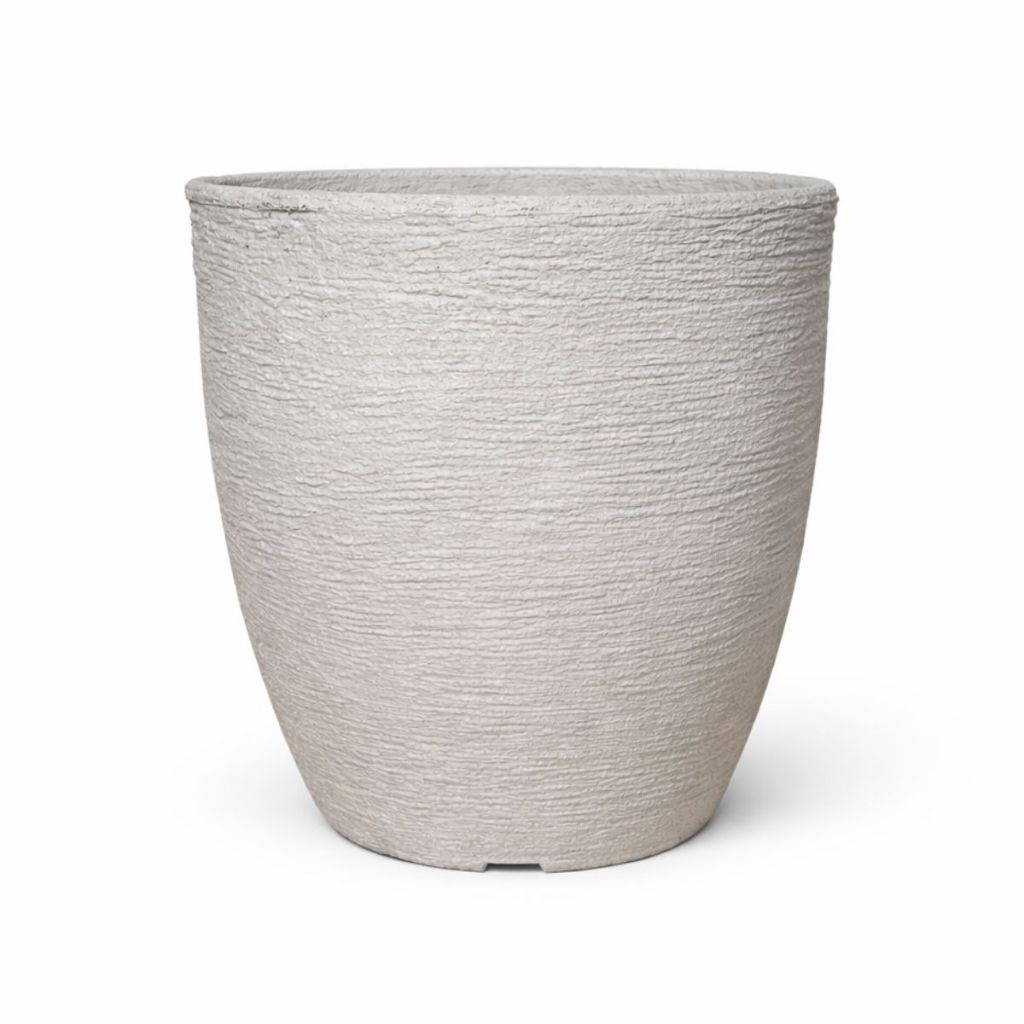 Vaso Plantas Coluna Liso Brilhante Decoração Polietileno