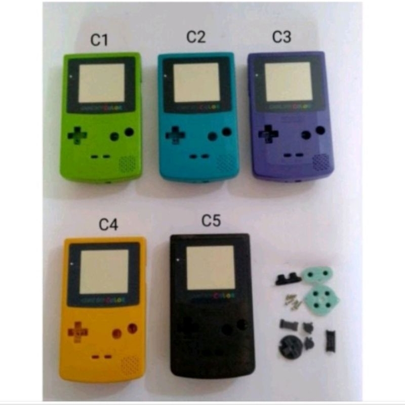 Carcaça Game Boy Color Deixe seu GBC como novo.