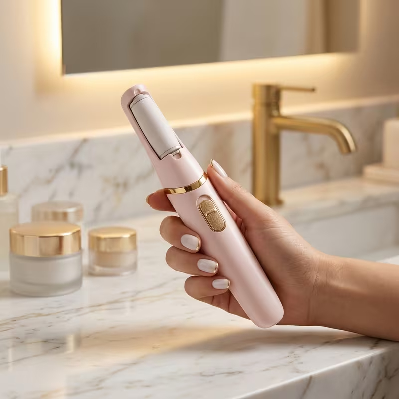 Electric Foot File - Portable Pedicure Callus Remover Exfoliator