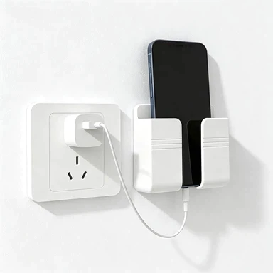 KIT 1/2/5  Suporte De Parede Multifuncional Caixa De Armazenamento Casa Para Carregar Remoto Um Slot Promoção