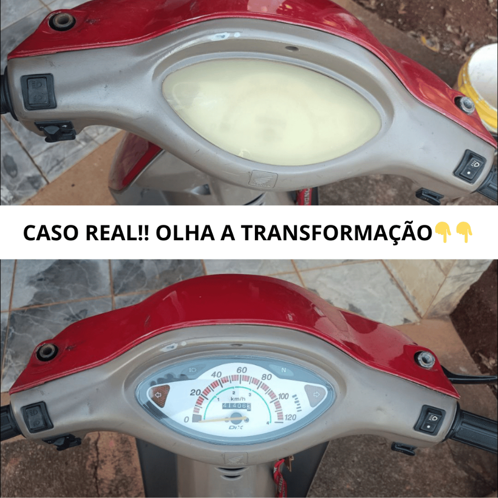 Lente Acrílico Painel Biz 100 Ano 1998 1999 2000 2001 2002 2003 2004 2005 Modelo Original