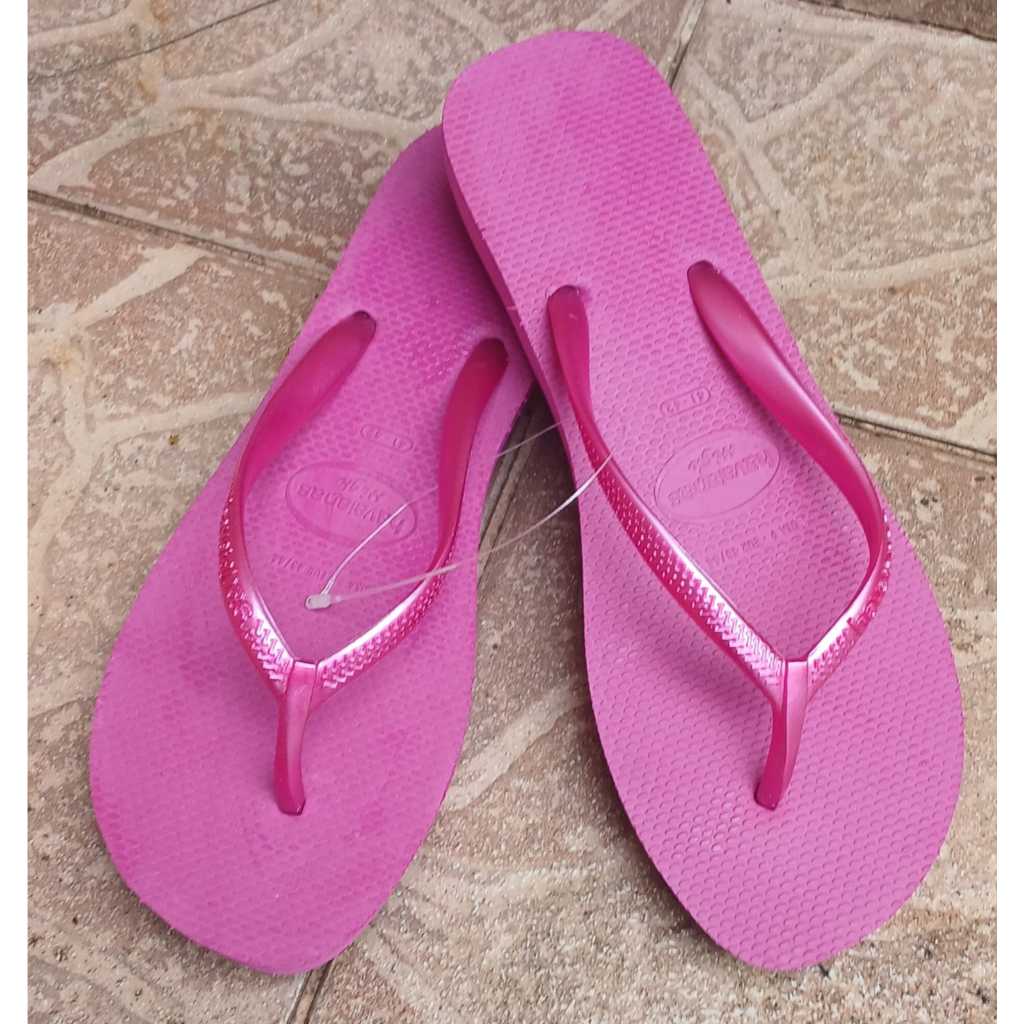 Tamanco Chinelo Havaianas High Light salto 4,0 cm