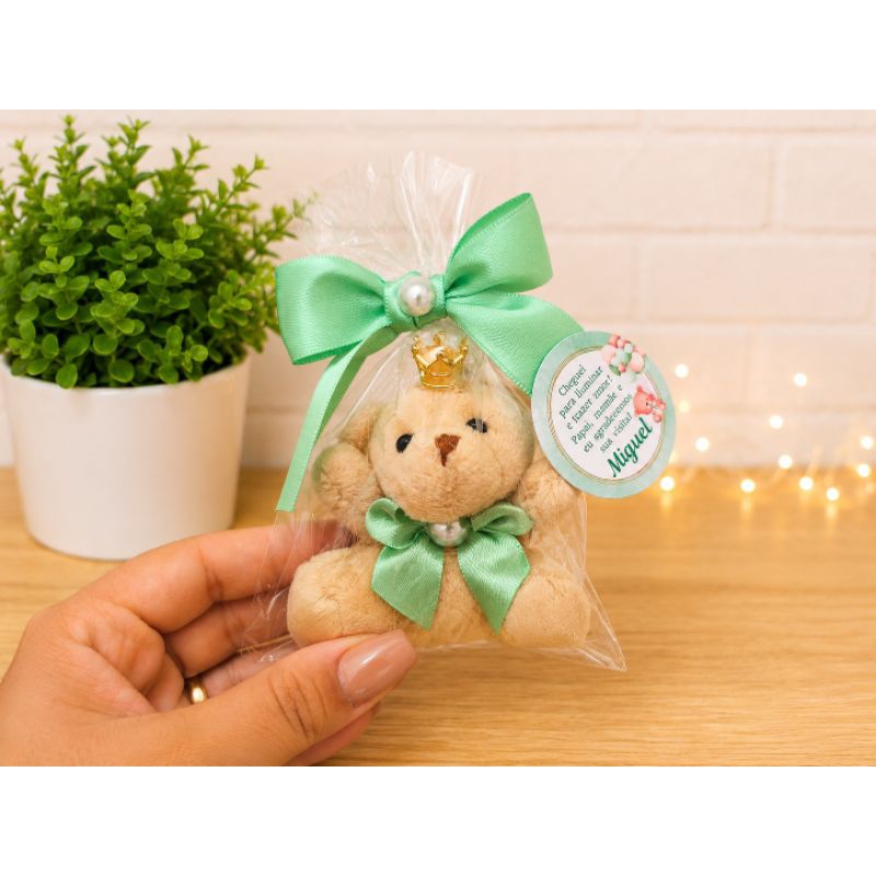 Lembrancinha Maternidade Lembrancinha Nascimento Ursinho Chaveiro Chá de Bebê Aniversário Festa Chá Revelação