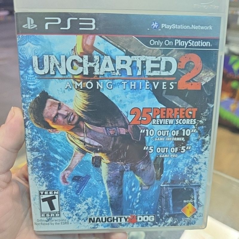 Jogo Uncharted 2 Among Thieves PS3 Mídia Física Original