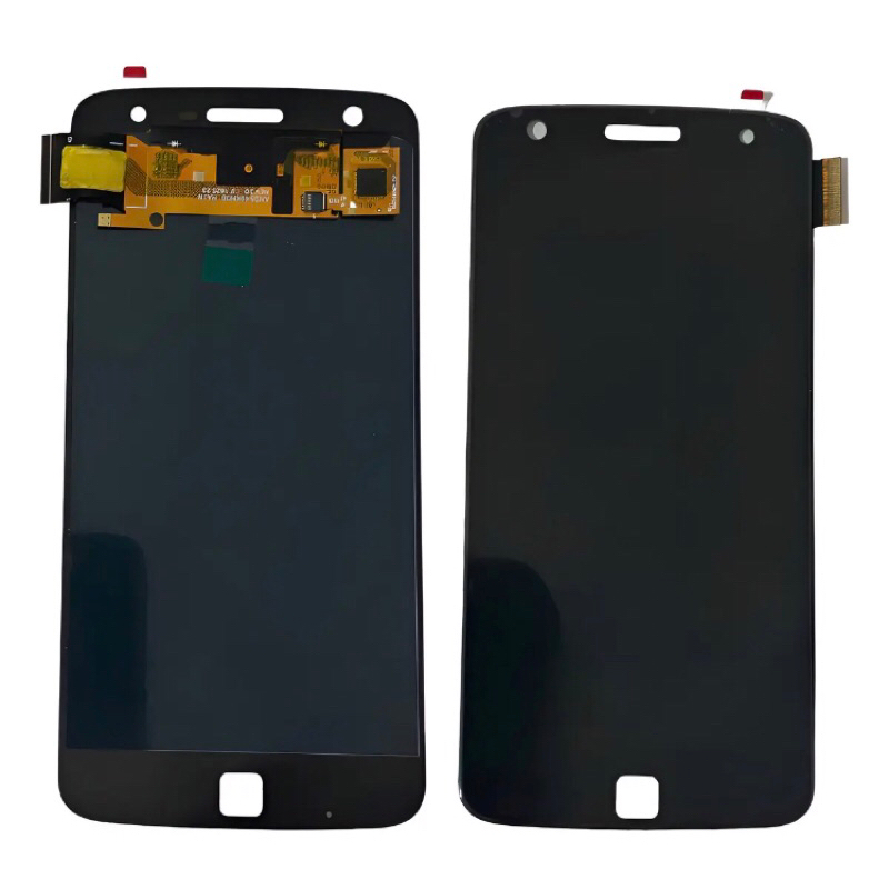 Tela Frontal Display Para Moto Z Play Xt1635 cor preto