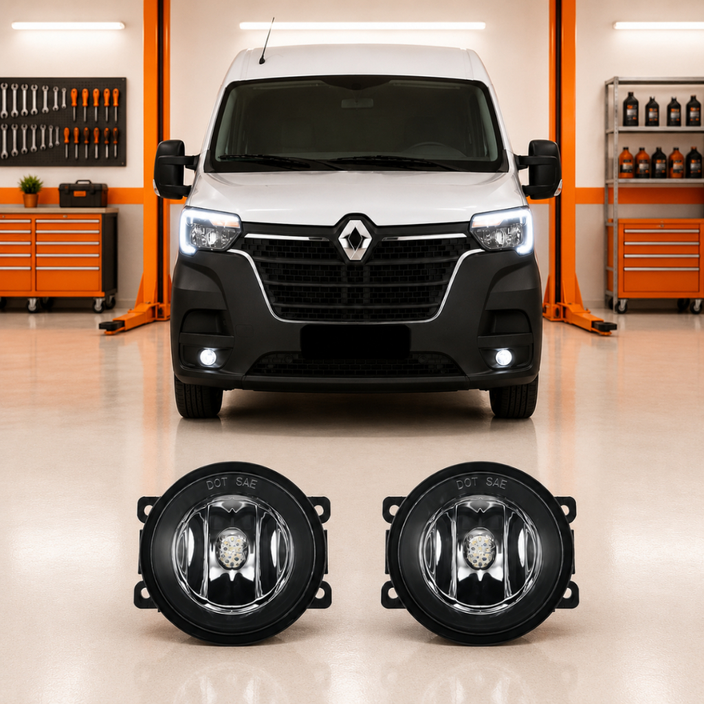 Imagem Par Farol Milha Neblina Renault Master 2022 2023 2024 2025