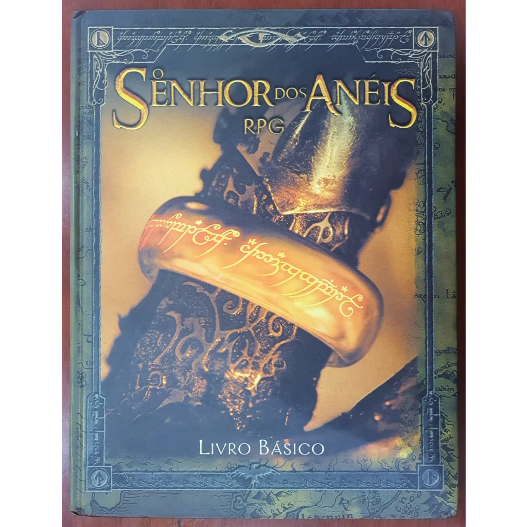 O Senhor dos Anéis RPG Livro Básico - Sistema CODA - Livro de RPG