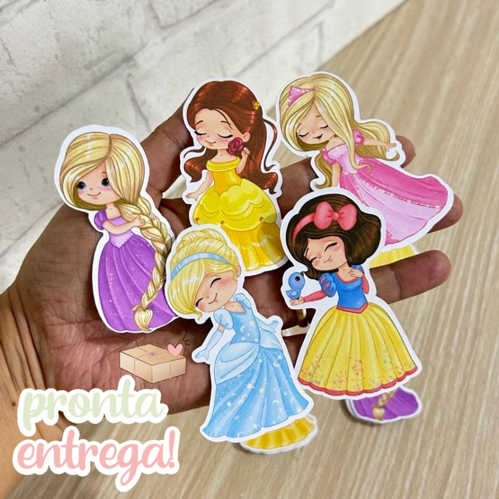 Aplique Princesas baby, Kits tag para decorar Tubetes- Lembrancinhas Personalizadas, aniversário