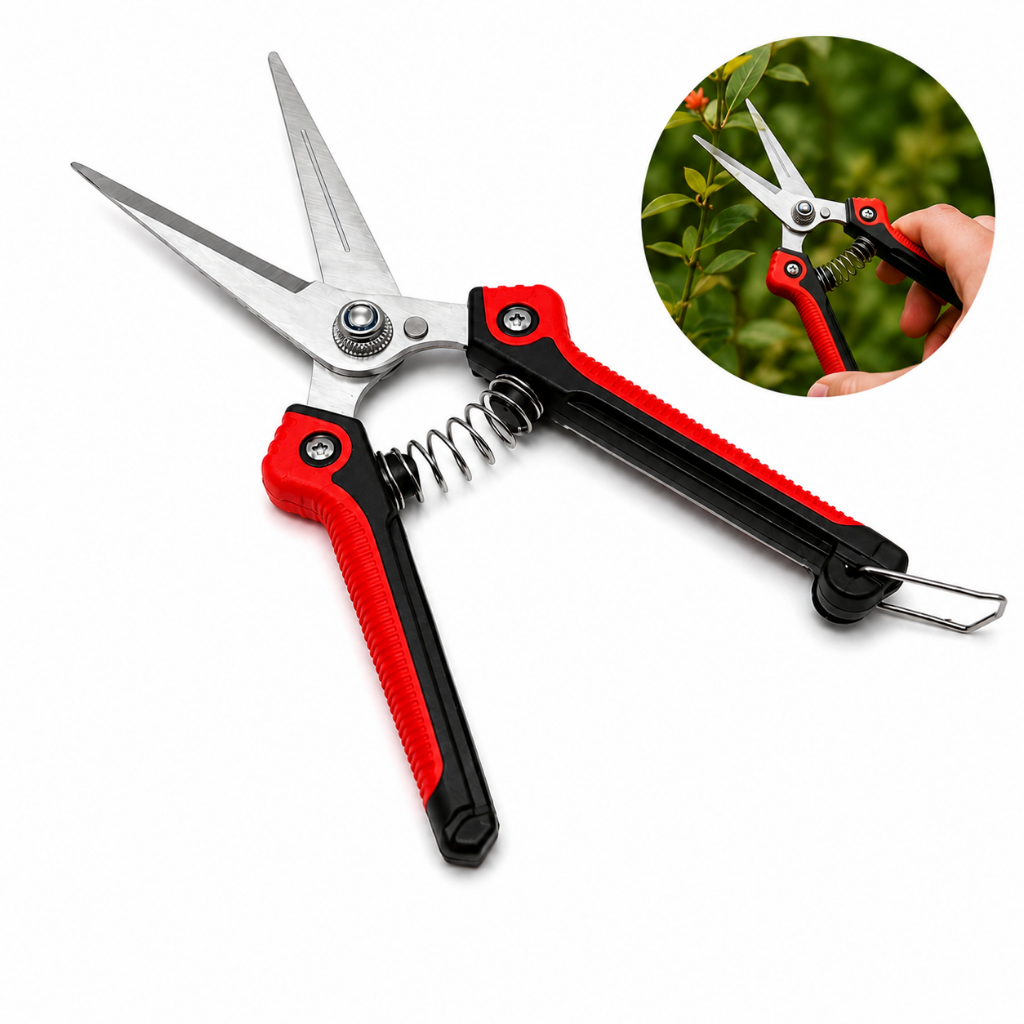 Tesoura De Poda Colheita De Frutas Jardinagem Profissional Podar Plantas