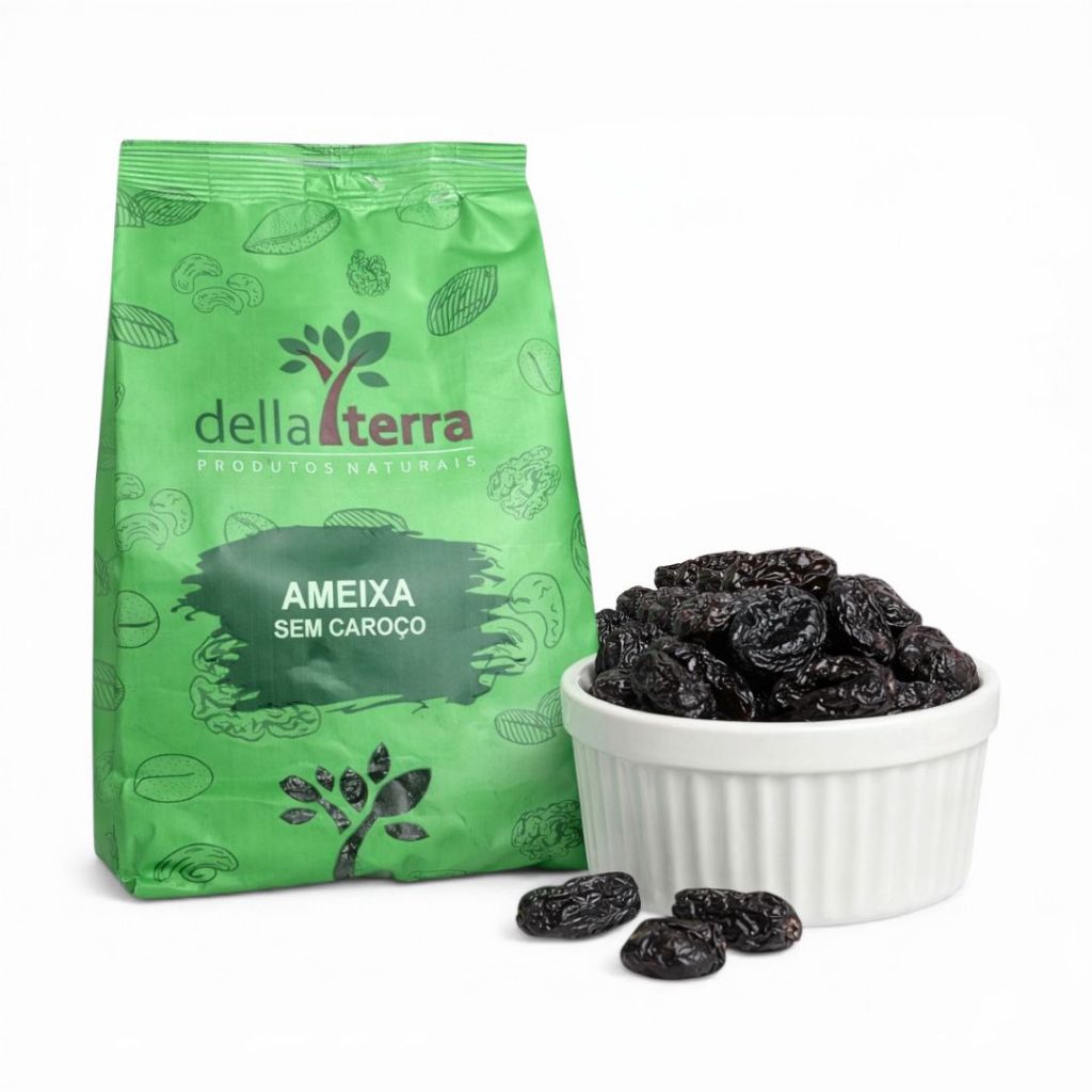 Ameixa Sem Caroço 500g - Della Terra