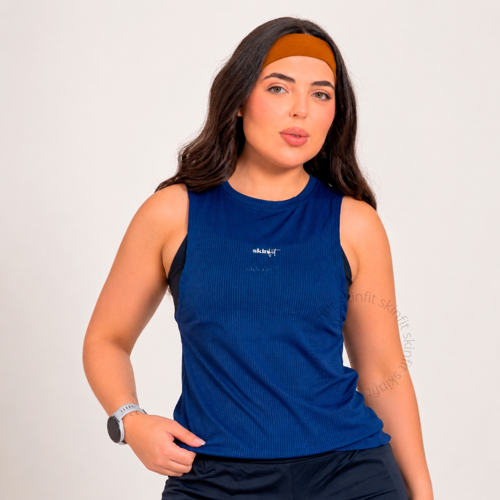 Regata Dry Fit Feminina Academia Treino Confortável Esportiva  Lisa Leve