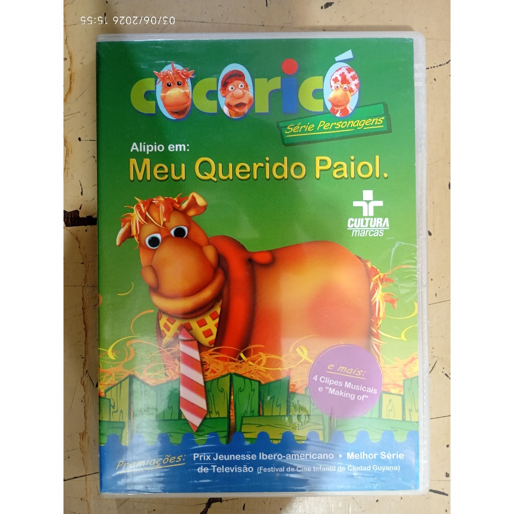 DVD Cocoricó Alípio em: Meu Querido Paiol