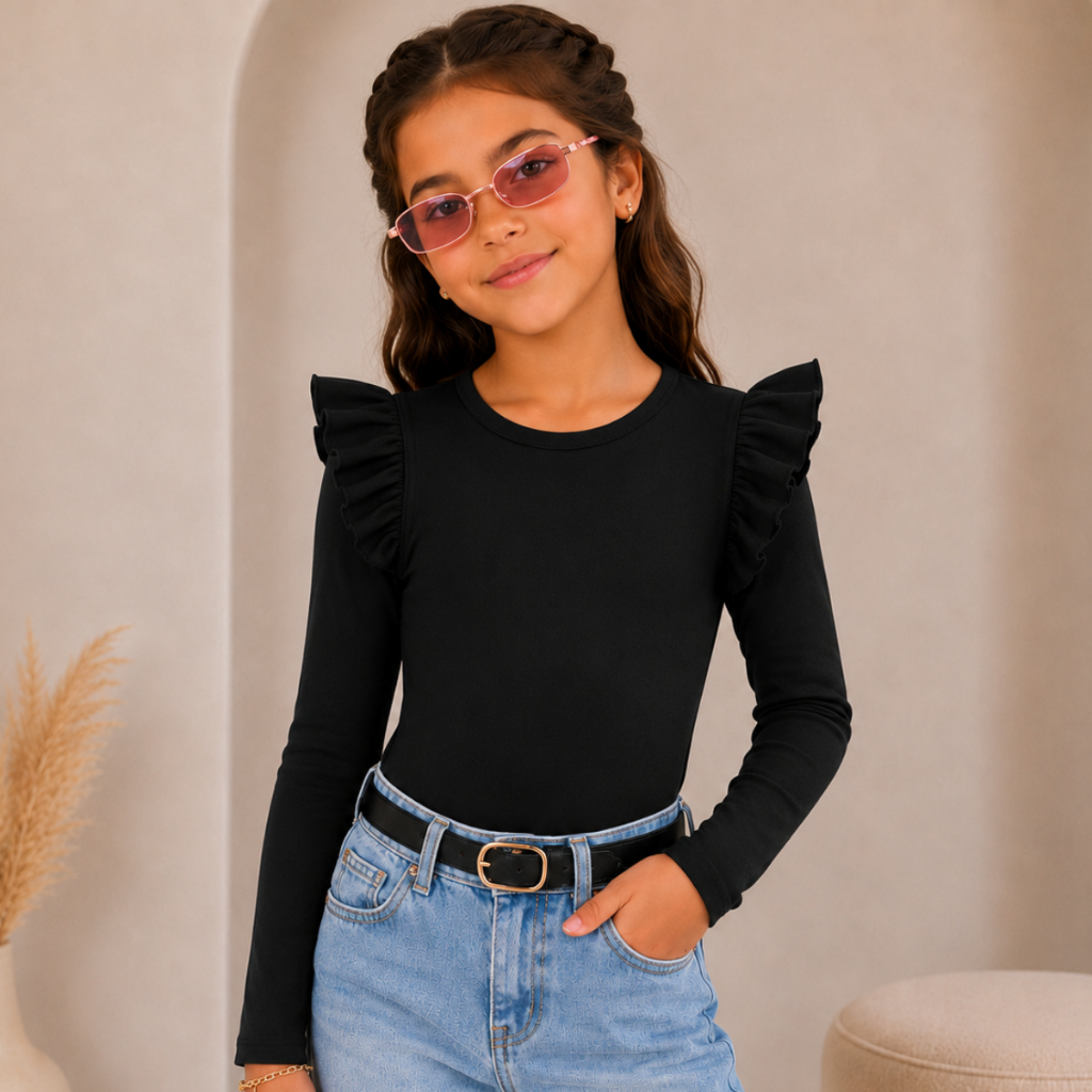 Body Bory Infantil Manga Longa Inverno Blogueirinha Fashion