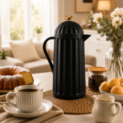 Garrafa Térmica Café Honey 1Litro Bebidas Quentes Chá Leite Mantem Quente Por Horas