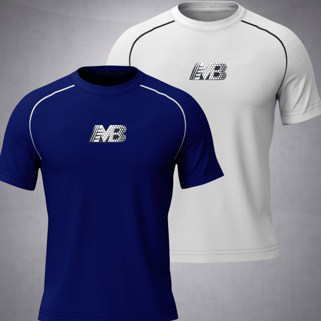 Kit 2 Camiseta Masculina Dry Fit Academia Futebol Camisa Academia Treino Corrida Dia a Dia