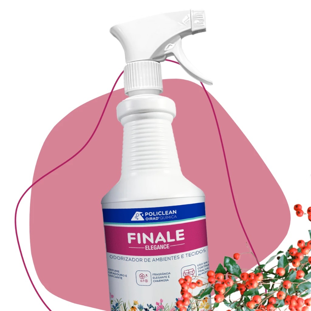 FINALE FINISHERFRESH ELEGANCE 1L FACILITADOR DE PASSADORIA E CHEIRINHO DE CASA DE RICA E ODORIZANTE