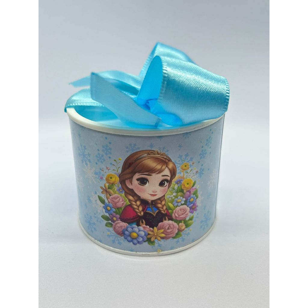 Kit Tubolatas Personalizadas Frozen 5x6 | Lembrancinha Aniversário Infantil e Festa