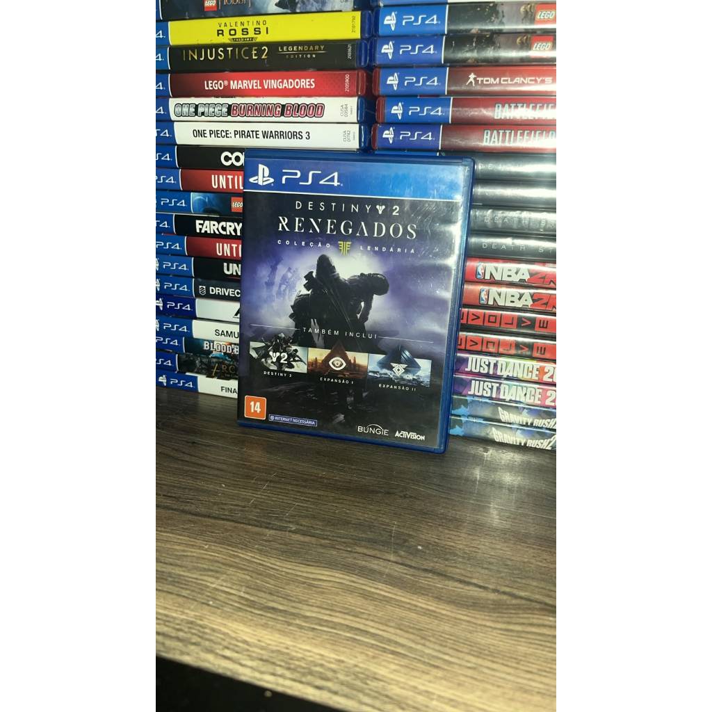 Jogo Destiny 2 Renegados Playstation 4 PS4 Mídia Física