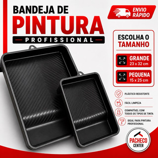Bandeja Para Pintura Para Tinta Grande ou Pequena Pintura - Zumplast