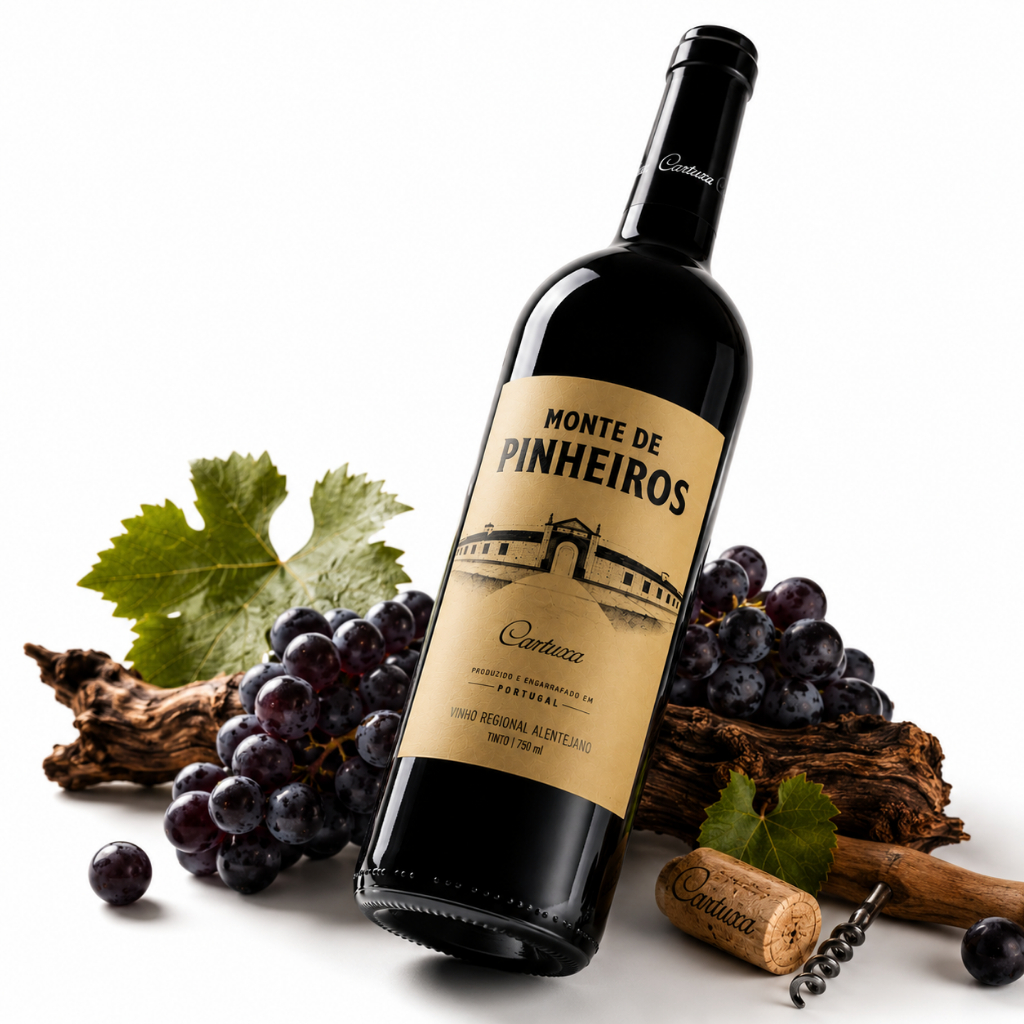 Vinho Tinto Seco Cartuxa Monte Pinheiro 750 ml Portugues