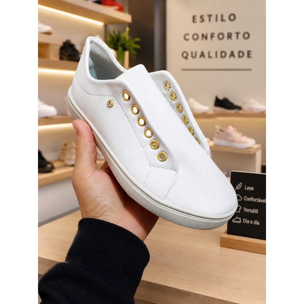 Tenis Casual Feminino edição limitada especial Copa do mundo/ seleção brasileira