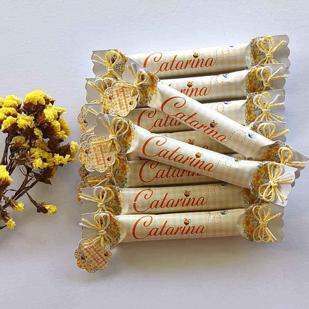 Jujuba Personalizada ABELHINHA| Lembrancinha Maternidade, Chá de Bebê, Batizado, Aniversário, festa, chá Revelação