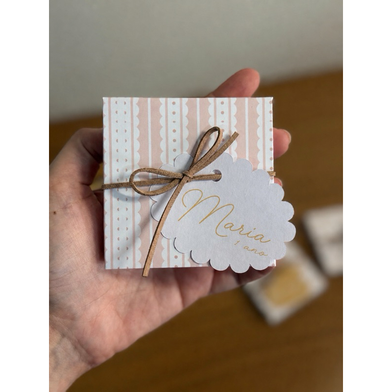 Lembrancinha Aniversário Maternidade - Bloquinho 8,5x8,5 Personalizado - Fazendinha