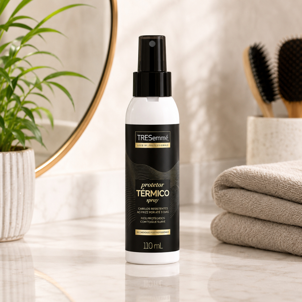 Kit 03un Protetor Térmico Antifrizz Tresemmé Spray 110ml — imagem 2 de 2