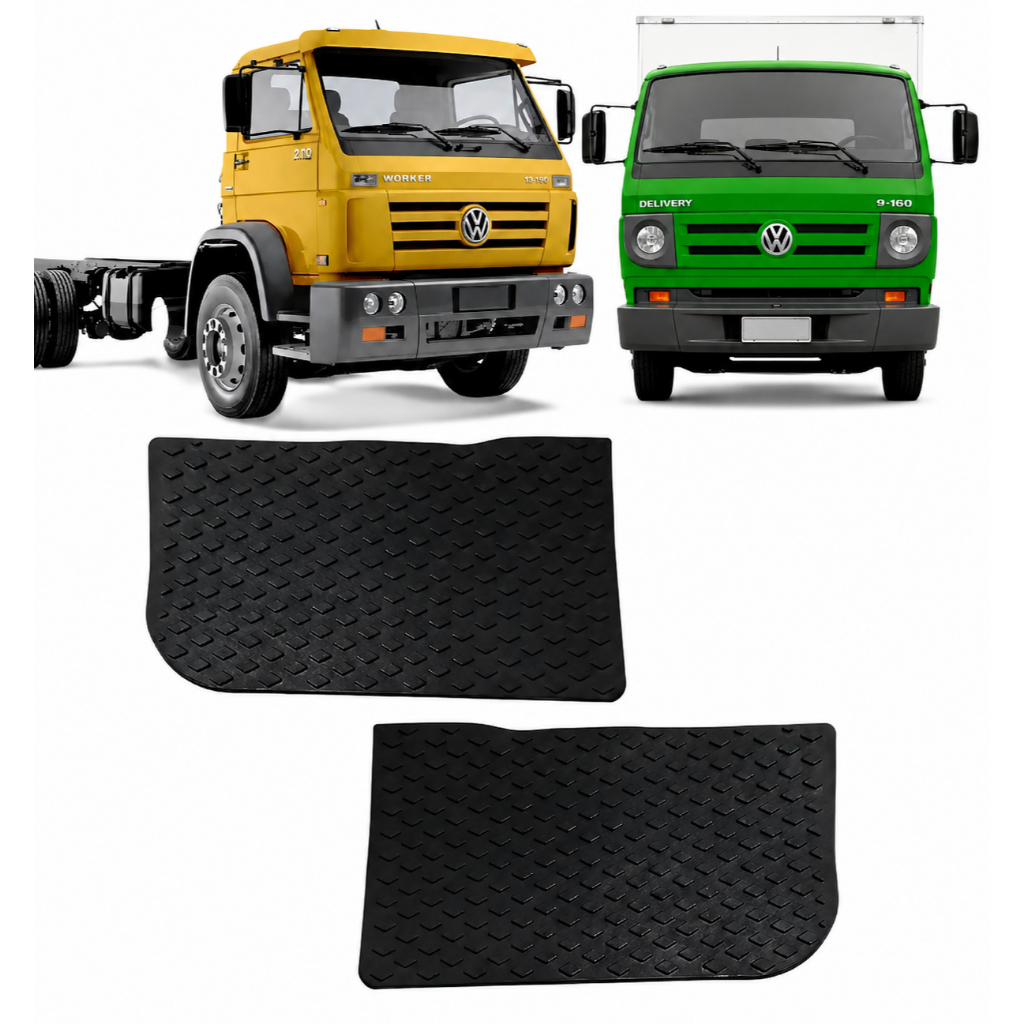 Tapete Borracha Estribo Interno Vw Worker Delivery Titan