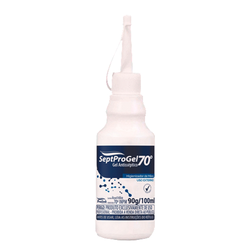 Septpro Gel 70% Bisnaga 90gr Álcool Gel