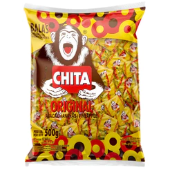 Balas Mastigáveis Chita Sabor Abacaxi 500g Cory