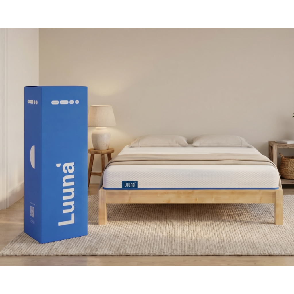 Colchão Luuna Support, Espuma Firme, 10 Anos de Garantia, 18cm, Ortopédico com Suporte à coluna