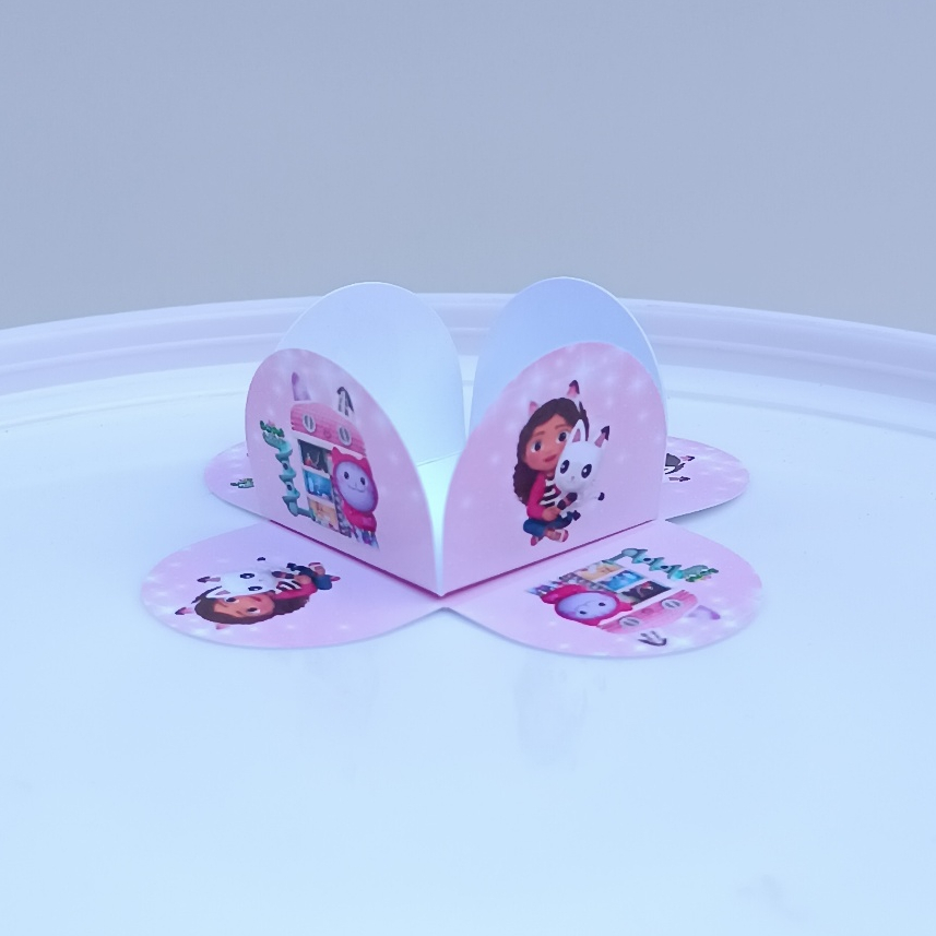 Forminhas para Doces A Casa Mágica da Gabby l Personalizados l Lembrancinha de Festa l Aniversário l