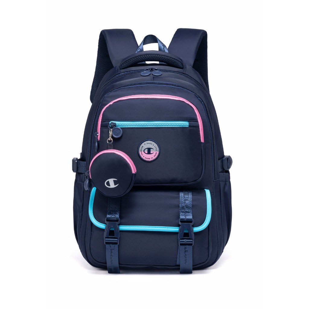 Champion mochila reforçada de grande capacidade com compartimento para computador portátil