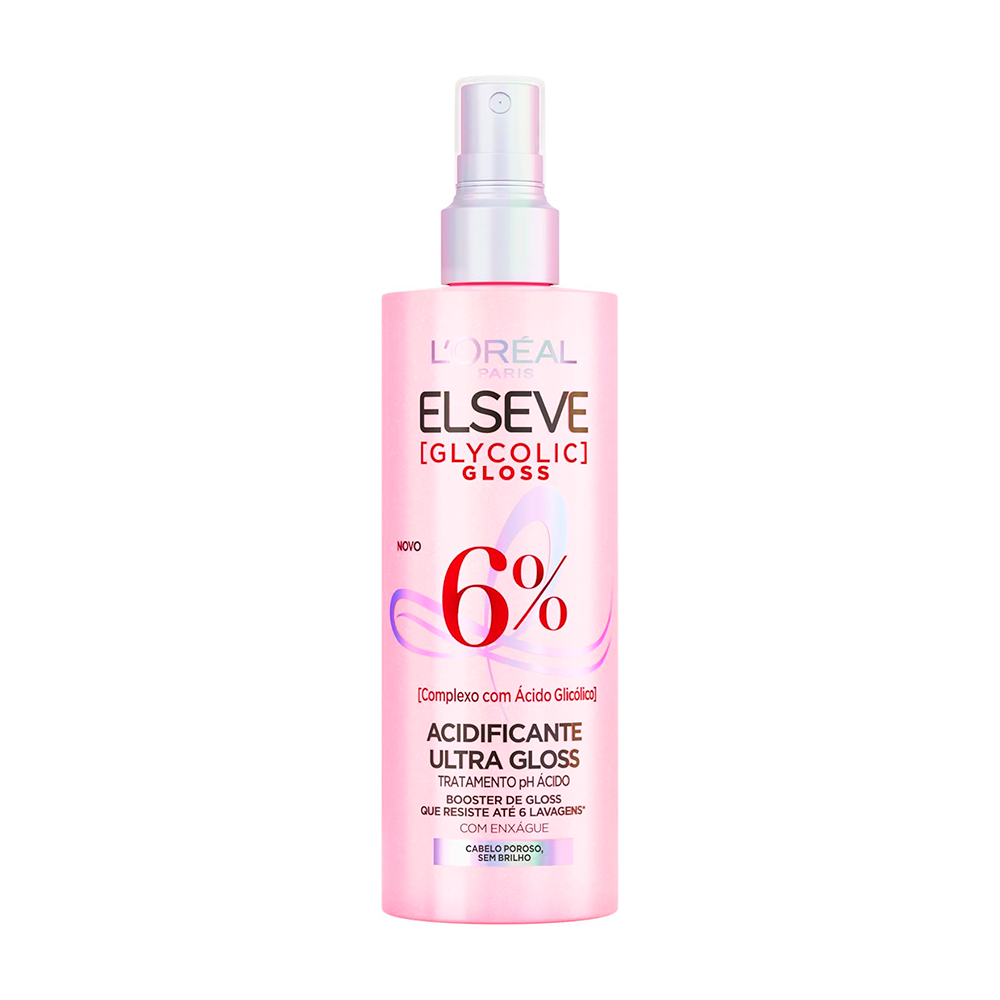 Imagem Acidificante Ultra Gloss L'Oréal Paris Elseve Glycolic Gloss 200ML