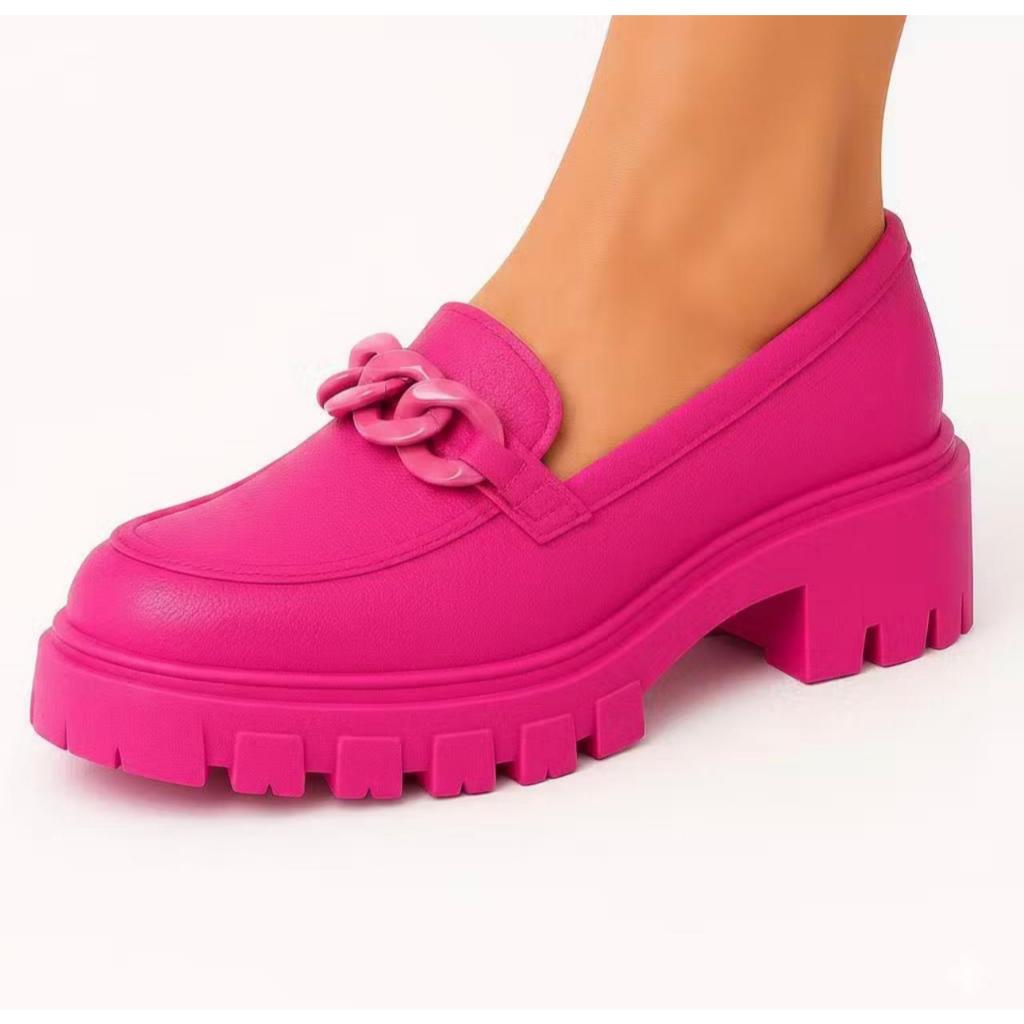Mocassim Feminino Tratorado Elegante Casual e Extremamente Confortável